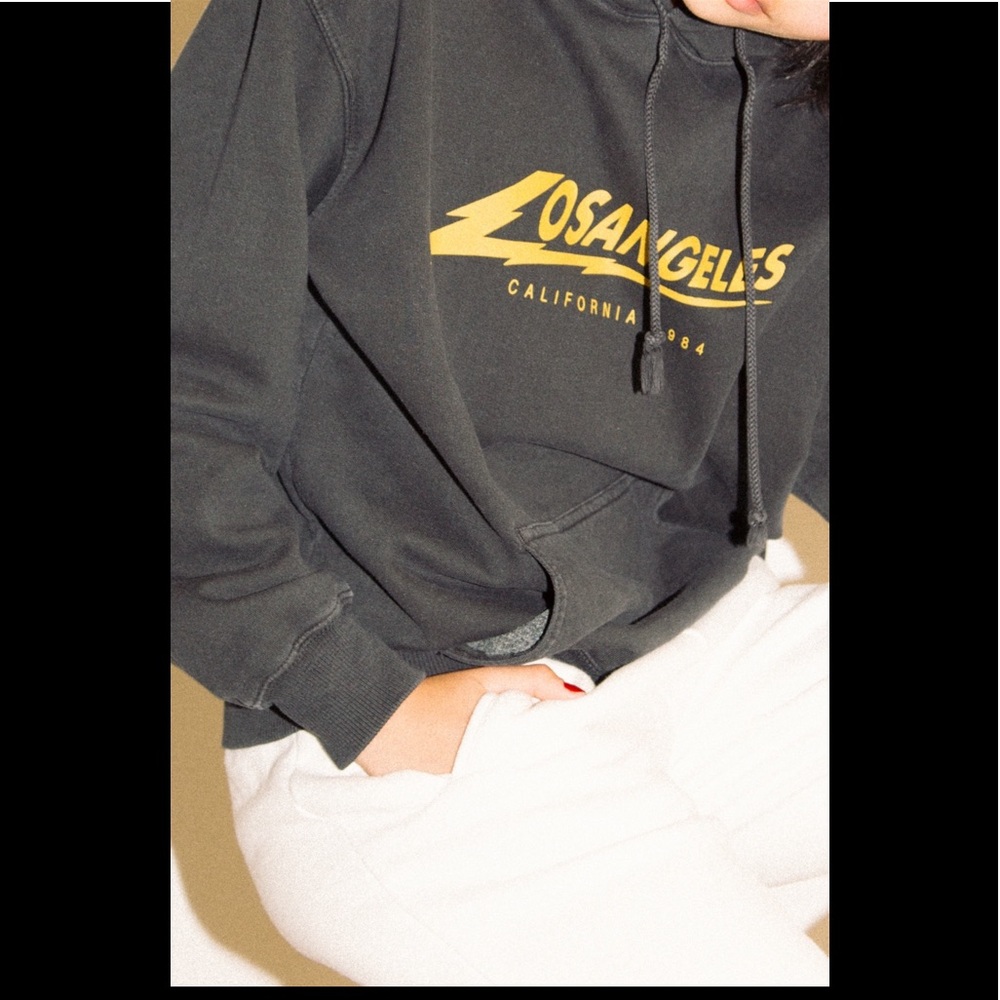 Brandy Melville Christy LA lightning  hoodie - Picture 5 of 6